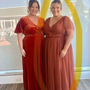 Bridesmaid’s dress from Reverly.